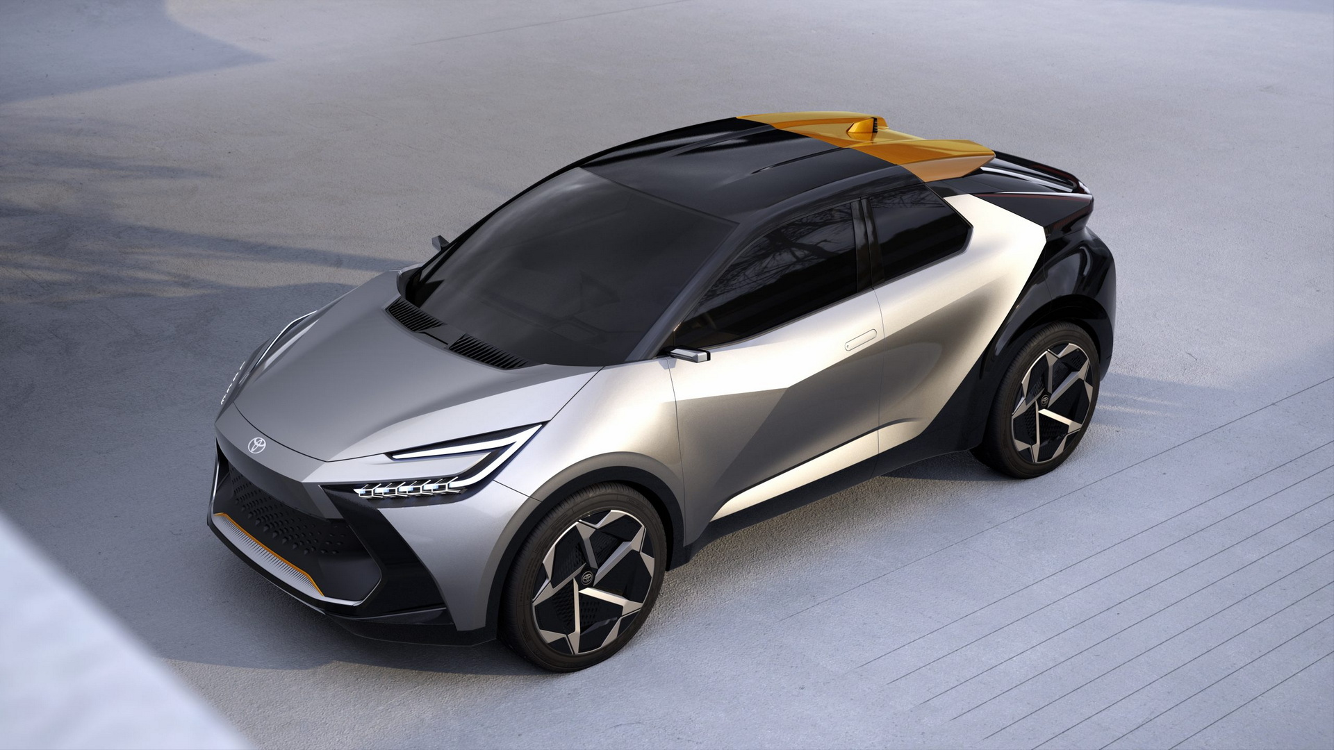 Toyota C-HR Prologue анонсирована компактным кроссовером следующего  поколения 2023 года с опцией PHEV